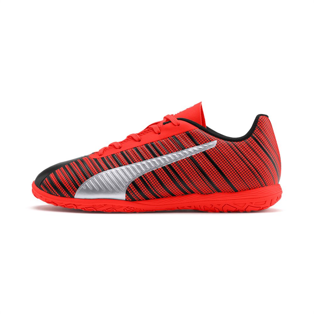 Puma ONE 5.4 IT Fiú Focicipő - Fekete/Piros/Titán ( Hungary - OLSGB2540 )